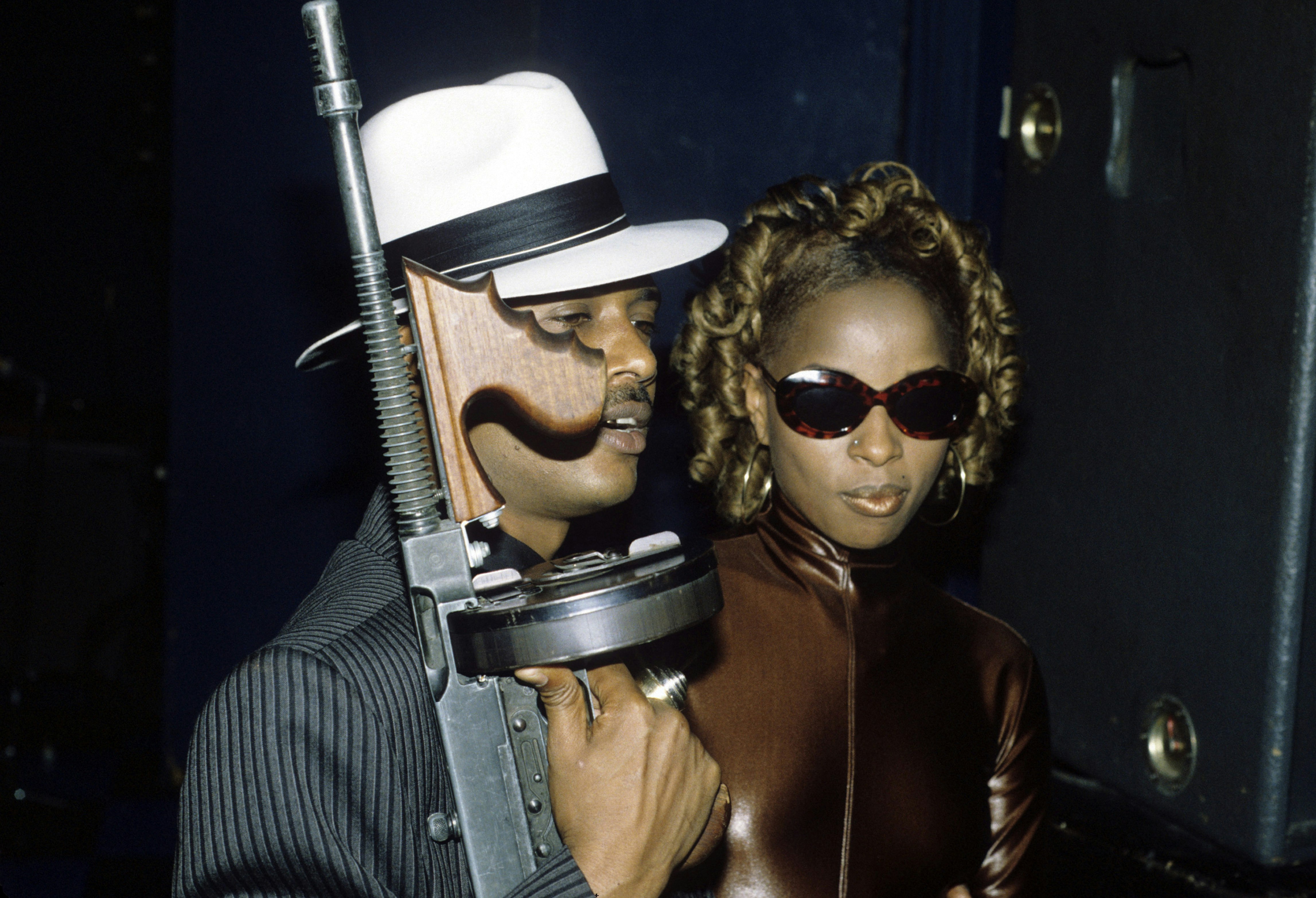 Super Cat and Mary J. Blige at the New York Music Awards, 1992. Photo by Steve Eichner via Getty Images.